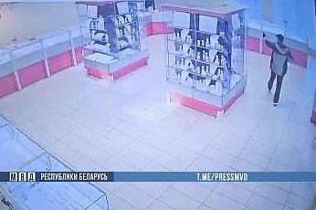 Милиция задержала подозреваемого в вооруженном нападении на ювелирный магазин