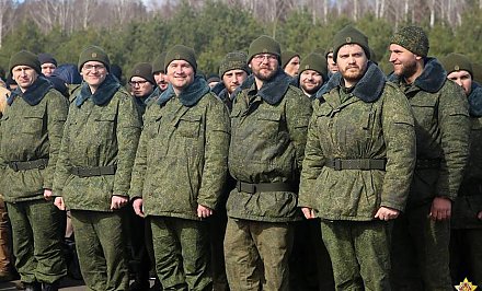 С 22 апреля начинается отправка в войска призванных на срочную военную службу