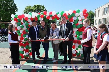 Физкульт-УРА! Сразу две спортивные площадки открыли в Вороновском районе накануне Дня защиты детей