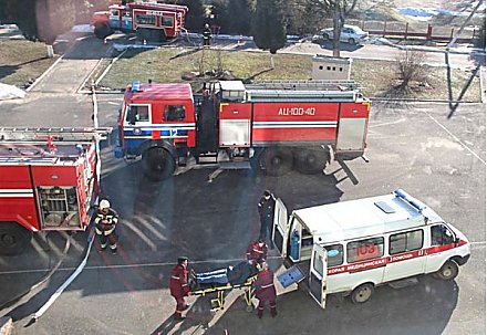 В Вороновском колледже в рамках акции МЧС «Единый день безопасности» прошли тактико-специальные учения (Фото, Видео)