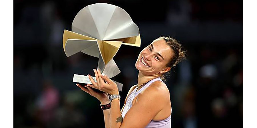 Арина Соболенко в третий раз выиграла турнир WTA-1000 в Мадриде