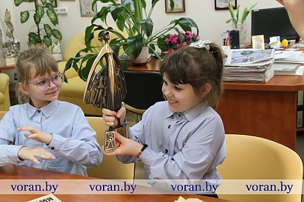 Младшие школьники Погородненской СШ побывали на экскурсии в редакции "Вороновской газеты"