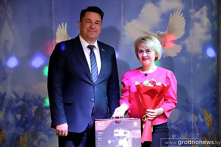 В Гродно чествовали представителей СМИ области