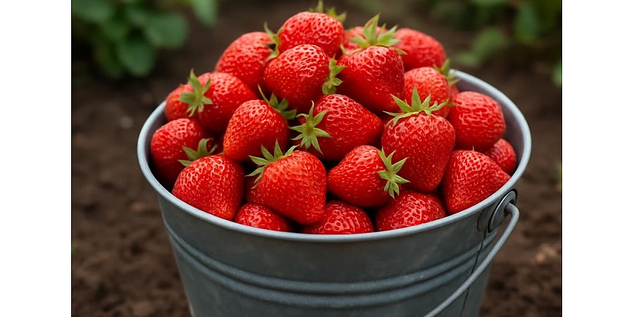 До 3 ведер сладкой клубники с куста. Названа правильная подкормка для обильного урожая