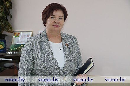 22 марта прямую линию проведет заместитель председателя Вороновского райисполкома Гражина Михайловна Крахмальчик