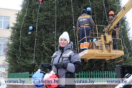 Вороново готовится к Новому году