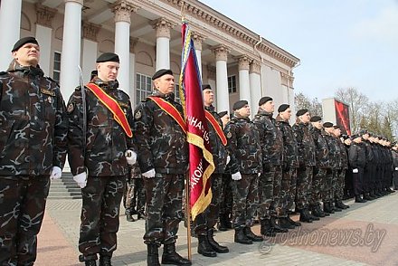 В Гродно прошел парад милиции