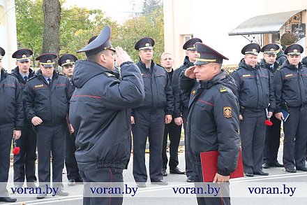 Единый инструктаж для сотрудников милиции провели в Вороново