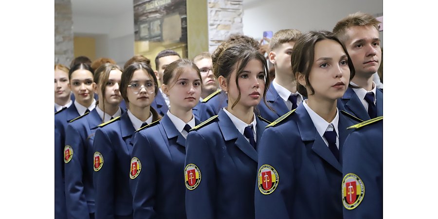 Более 50 студентов-таможников ГрГУ принесли клятву верности Родине