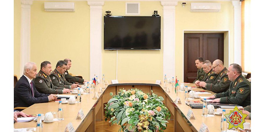Виктор Хренин на встрече с Андреем Белоусовым назвал отношения Беларуси и России образцом равноправного союза