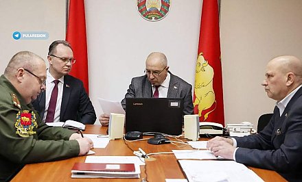 На Гродненщине проходит тренировка по управлению формированием территориальных войск