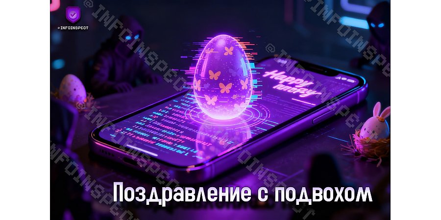 Мошенники начали рассылать опасные «пасхальные открытки». При клике пользователь автоматически попадает на вредоносный сайт