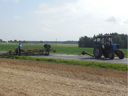 В Вороновском районе произошло ДТП