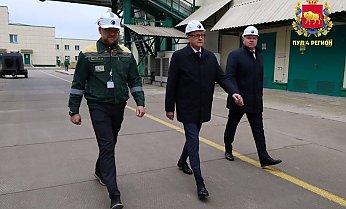 С рабочим визитом в Сморгонском районе побывал помощник Президента-инспектор по Гродненской области Константин Бурак