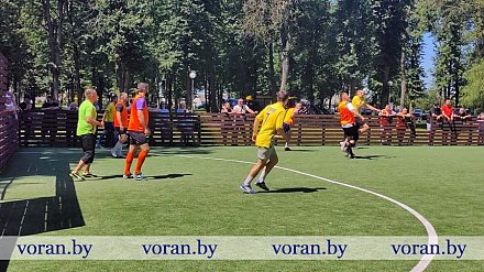 День Независимости вороновчане отметили по-спортивному