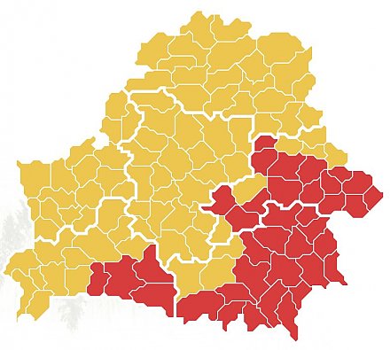 Во всех районах Беларуси действуют запреты и ограничения на посещение лесов