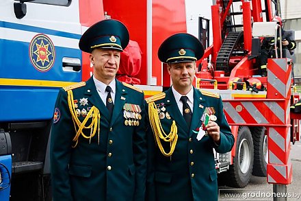 В Гродно прошла пресс-встреча, приуроченная ко Дню пожарной службы Беларуси