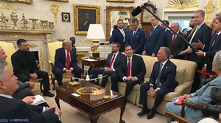 В Белом доме прошла встреча Дональда Трампа и Владимира Зеленского