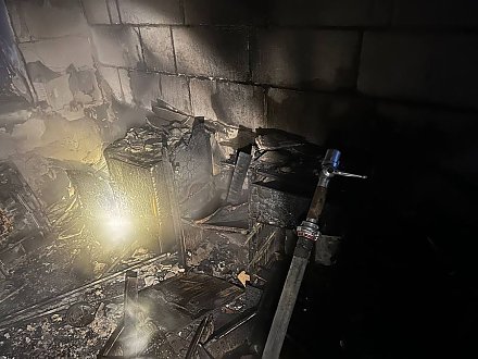 В Вороново горел жилой дом