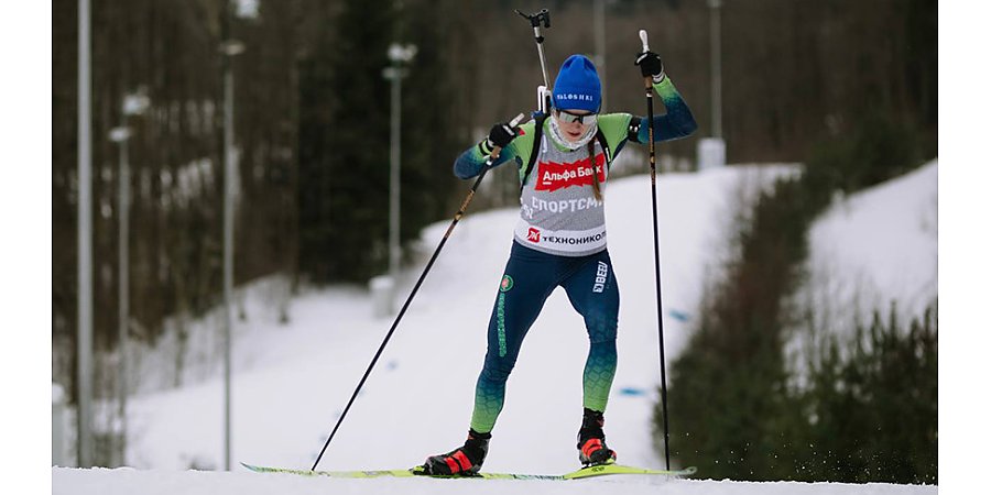 Сола стала чемпионкой Беларуси по биатлону в спринтерской гонке