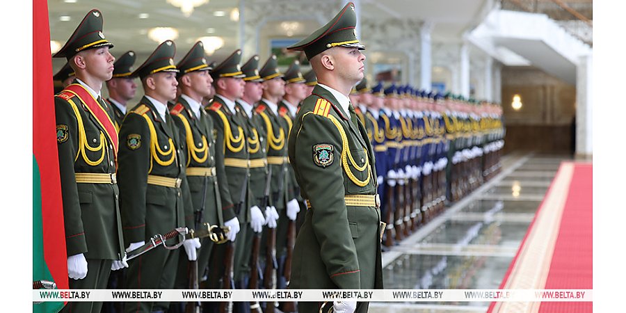 Встреча президентов Беларуси и Кубы началась во Дворце Независимости 