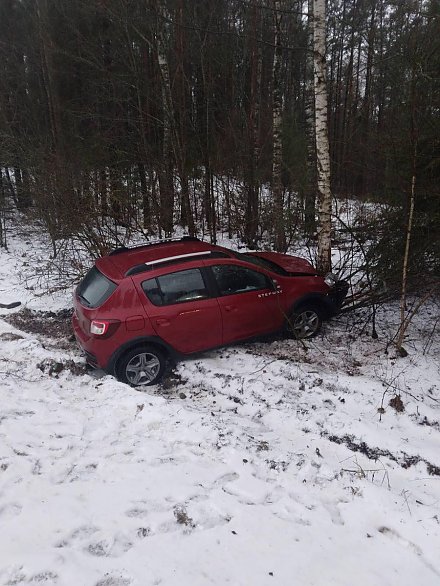 В Вороновском районе произошло дорожно-транспортное происшествие