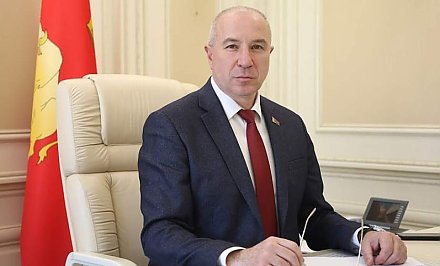 Поздравление председателя Гродненского областного исполнительного комитета Юрия Караева с Днем Независимости Республики Беларусь