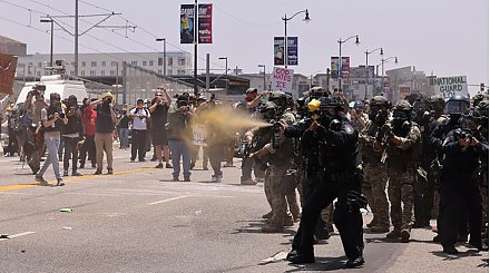 Протесты против миграционной политики Трампа начались в Нью-Йорке