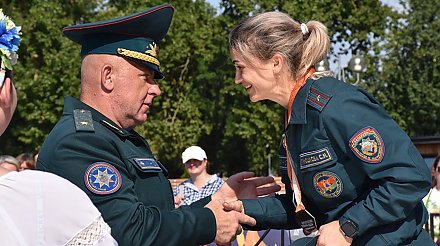 Лучшими на международных соревнованиях "Брестский рубеж" стали спасатели Беларуси