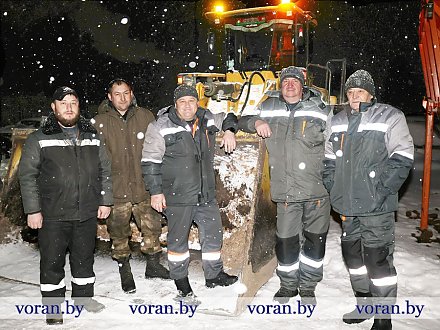 Снежная мобилизация. Вызов стихии уверенно приняли в Вороновском районе
