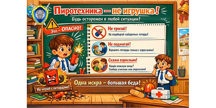 В Лидском районе ребенок получил травмы при взрыве петарды