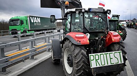 Польские фермеры намерены блокировать КПП на границе с Украиной 23 января