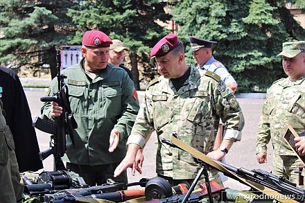 Николай Карпенков проверил боевую готовность отряда специального назначения «Тайфун» в Гродно