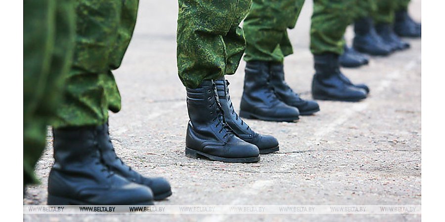 Военную присягу 22 ноября в Вооруженных Силах Беларуси принесут более 10 тыс. новобранцев