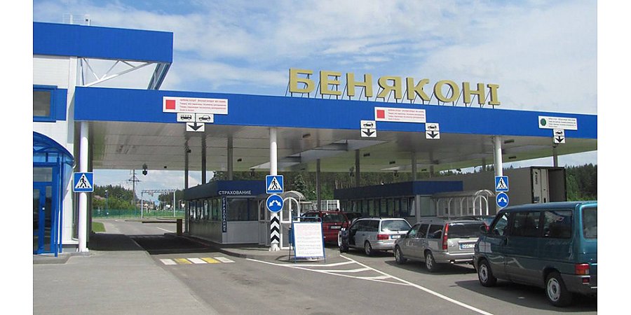 В пункте пропуска "Бенякони" укладывают асфальтобетон, работы продлятся по 20 июня