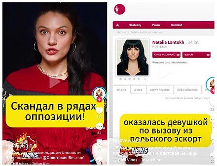 Скандал в рядах беглых! Малоизвестная блогерша-змагар Наталья Лантух подозревается в эскорте