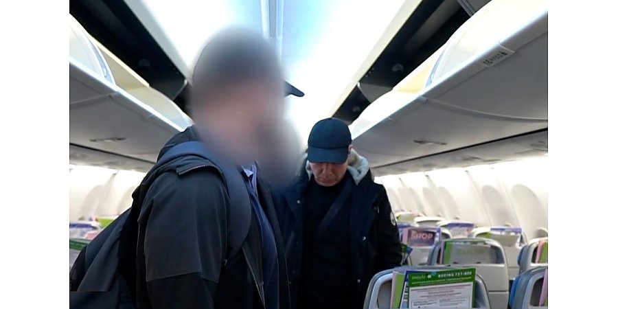 Участник экстремистского формирования Павел Белютин доставлен в Беларусь