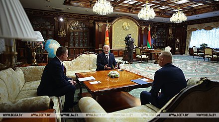 Александр Лукашенко встретился с российским предпринимателем Дмитрием Мазепиным