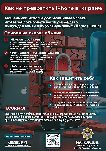 Как не превратить iPhone в «кирпич». Основные схемы обмана (инфографика)