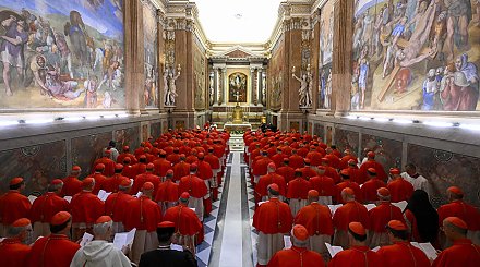 Первый тур голосования конклава на выборах Папы Римского не принес результатов