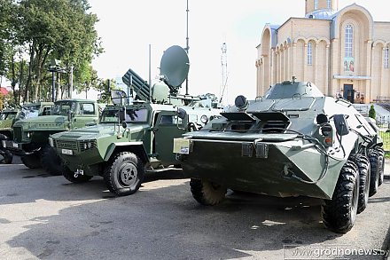 На «Дажынках» развернулась тематическая площадка, посвященная 80-летию Победы в Великой Отечественной войне