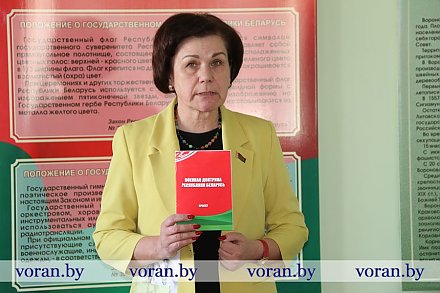 В Вороновском районе делегаты VII Всебелорусского народного собрания проводят встречи в трудовых коллективах