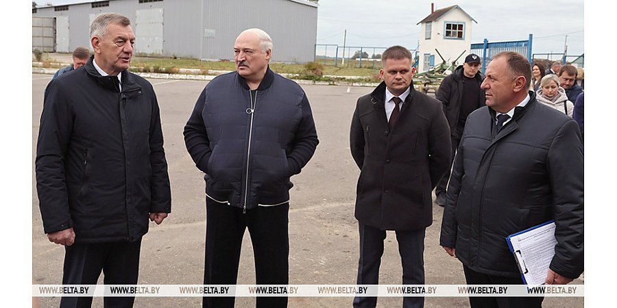 Александр Лукашенко о перспективах развития "АСБ-Агро Городец": здесь есть возможность иметь хорошее хозяйство