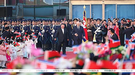 Завершился визит Александра Лукашенко в КНДР, Ким Чен Ын лично проводил Президента