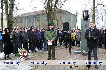 Время выбрало их. Торжественные мероприятия, посвященные Дню памяти воинов-интернационалистов, прошли в Вороново (Фото, Видео)