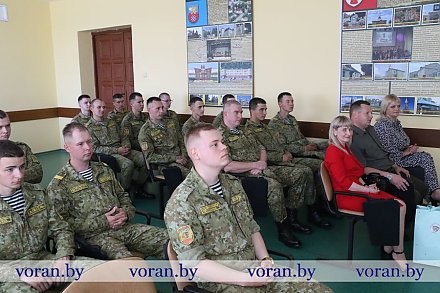 Военнослужащих резервной пограничной заставы Лидского погранотряда поздравили с профессиональным праздником