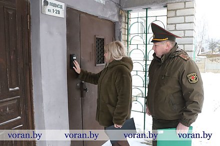 В Вороновском районе продолжается плановая проверка учетных данных военнообязанных