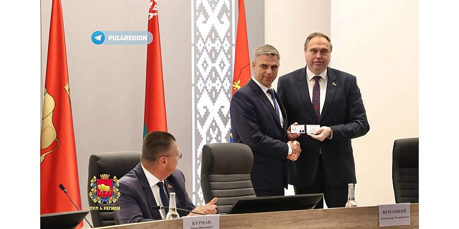 Владимир Караник представил активу Лидского района нового руководителя