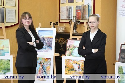 В Вороновской детской школе искусств прошла выставка картин талантливых воспитанников