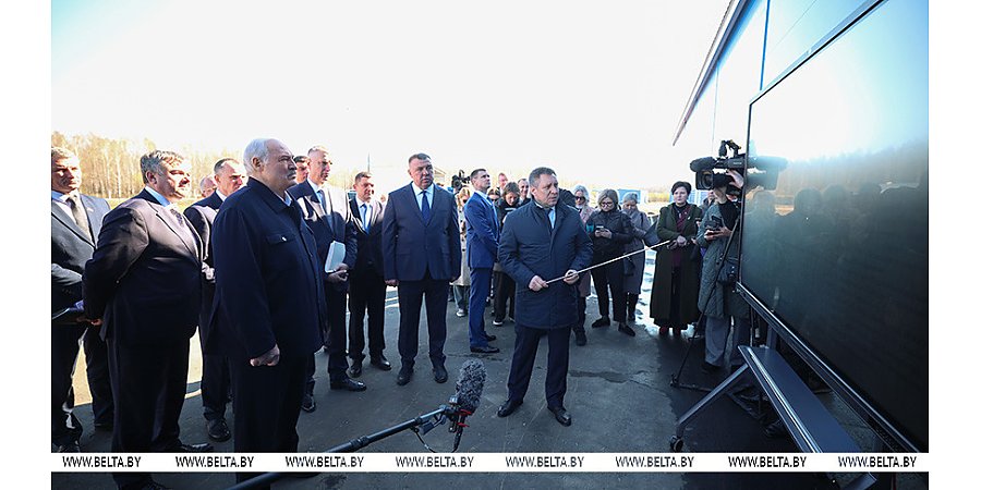 Александр Лукашенко совершает рабочую поездку в Могилевскую область